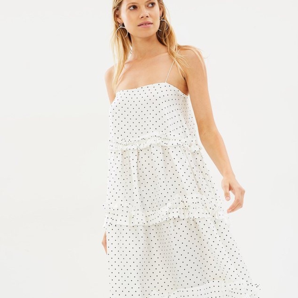 Georgia Alice Fairytale Dress Silk Polka Dot